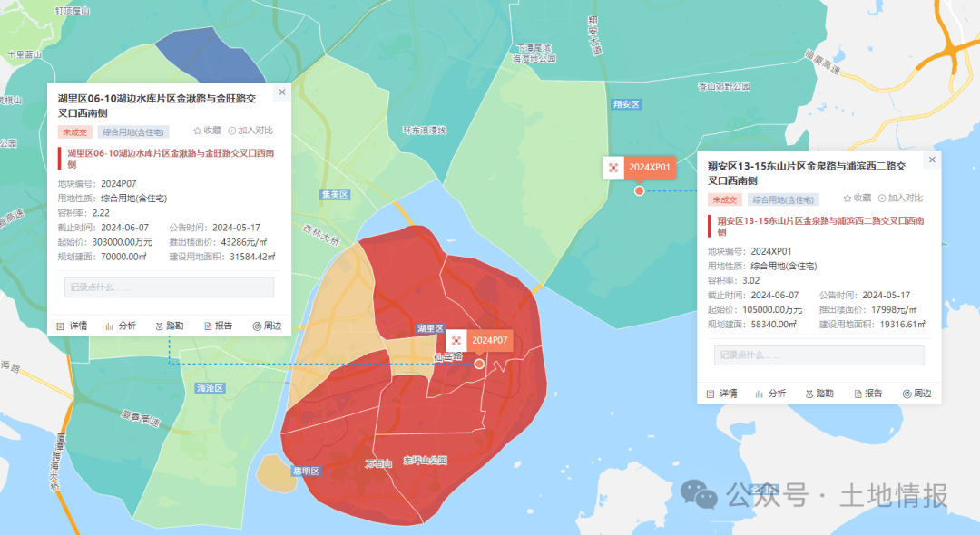 厦门2024度第二场土拍揽金40.8亿<strong></p>
<p>厦门</strong>，建发、象屿分食