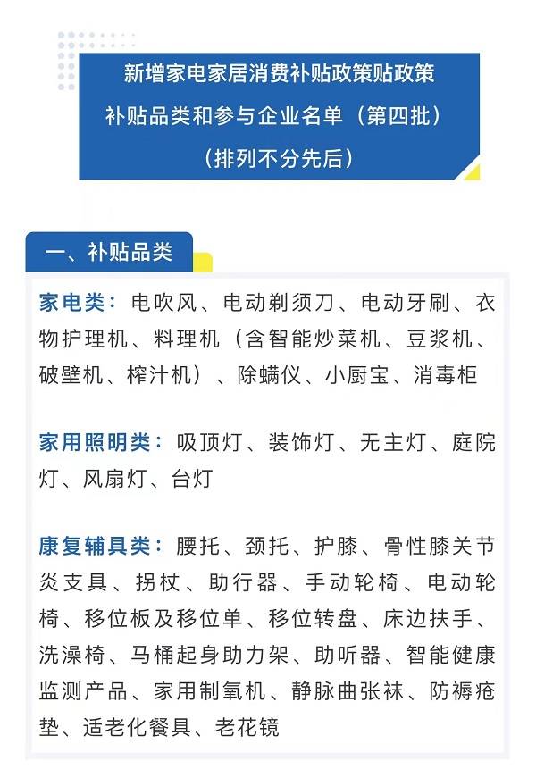 上海“以旧换新”补贴范围扩大<strong></p>
<p>交易性金融资产</strong>！电吹风、剃须刀、台灯、腰托等都能享受补贴了