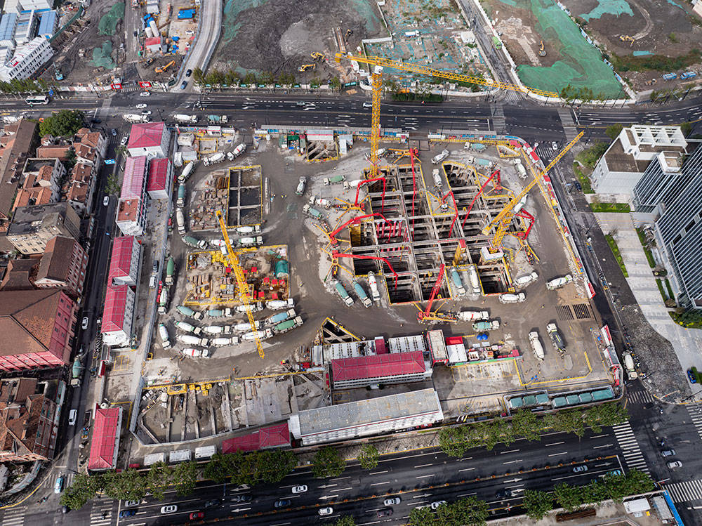 上海在建“浦西第一高楼”完成筑底<strong></p>
<p>gmq币币交易上线</strong>，规划高度480米