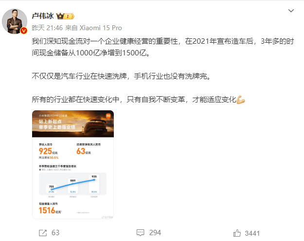 极越刷屏<strong></p>
<p>交易货币511690</strong>，火了雷军！“账上预留18个月工资”，小米高管发声