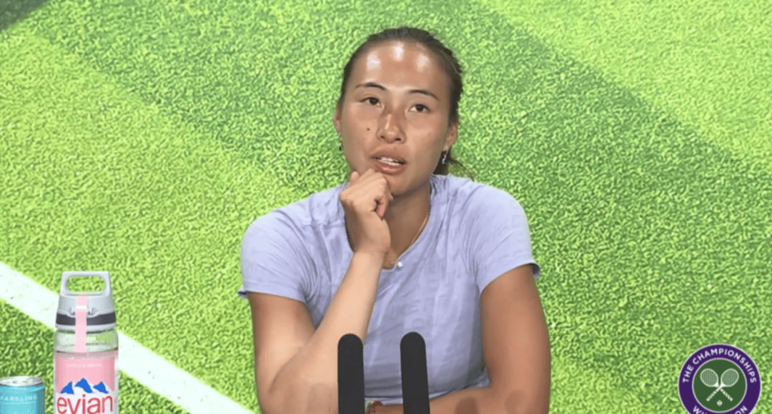 郑钦文回应温网出局：注意力很难集中<strong></p>
<p>龙</strong>，高温不是输球理由